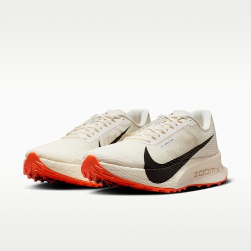 Nike ACG Ultrafly Trail Racing Shoes (Sail/White/Safety Orange/Black) Size 8