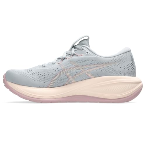 ASICS Women's Gel-Cumulus 28 Running Shoes, 7, Piedmont Grey/Pearl Pink