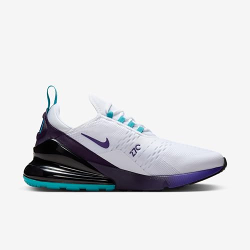 Nike Arizona Diamondbacks Air Max 270 Men's Shoes (White/Black/Court Purple) Size 7.5