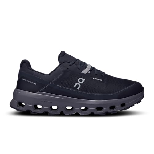 On Womens Cloudvista 2 Waterproof Black/Eclipse 8 Medium