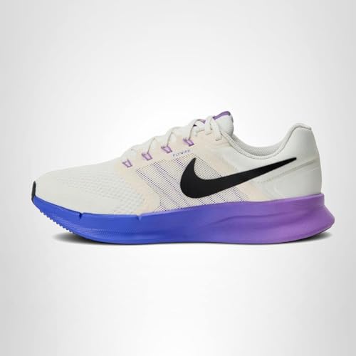 Nike Women's Run Swift 3 Road Running Shoes, Sail/Black-Bright Violet-Racer Blue, 9