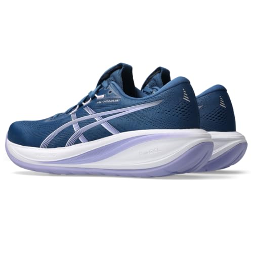 ASICS Women's Gel-Cumulus 28 Running Shoes, 10, Twilight Blue/Bluebell