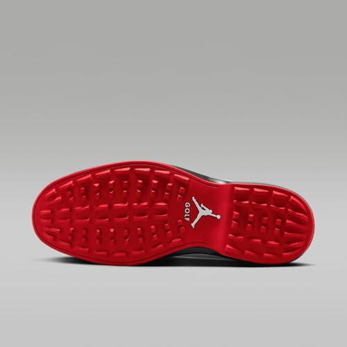Jordan ADG 5 Golf Shoes (FQ6642-103, White/Black/Varsity Red) Size 9