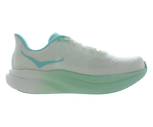 HOKA Mach 6 Womens Shoes Size 8.5, Color: Frost/Rose Gold