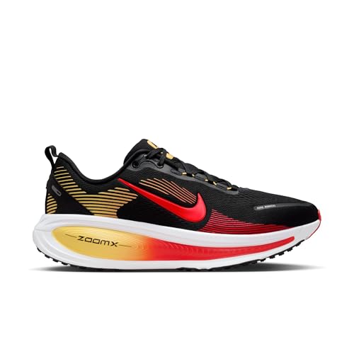 Nike Mens Vomero 18 Black/Bright Crimson/Light Crimson 8 Medium