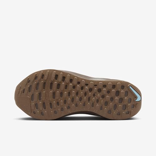 Nike InfinityRN 4 Men's Road Running Shoes (FZ3652-010, Black/Velvet Brown/Earth/Baroque Brown) Size 7.5