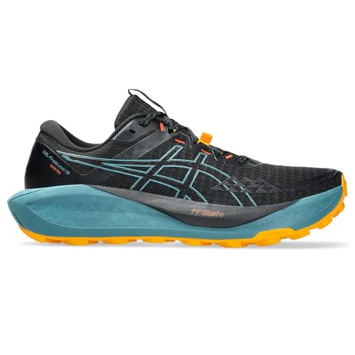ASICS Men's Gel-Trabuco 13 GTX Running Shoes, 7, Black/Atlantis Blue