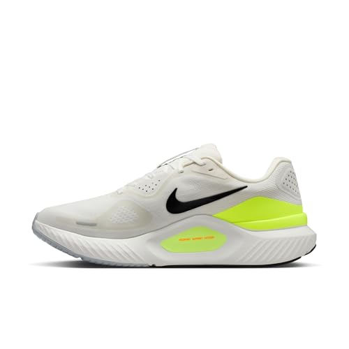 Nike Men's Structure 26 Sneaker, Summit White/Black/Volt/Total Orange, 7