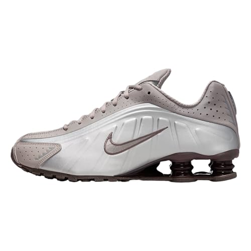 Nike Shox R4 Men's Shoes (Cave Stone/College Grey/Baroque Brown/Cave Stone) Size 11.5