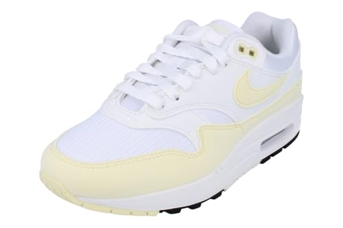 Nike Air Max 1 Women's Shoes (DZ2628-108, White/Summit White/Black/Alabaster) Size 9