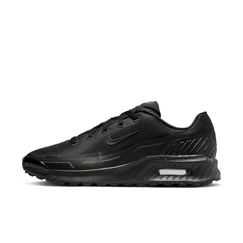 Nike Men's Air Max Bia Lifestyle Shoes, Black/Black-White, 9