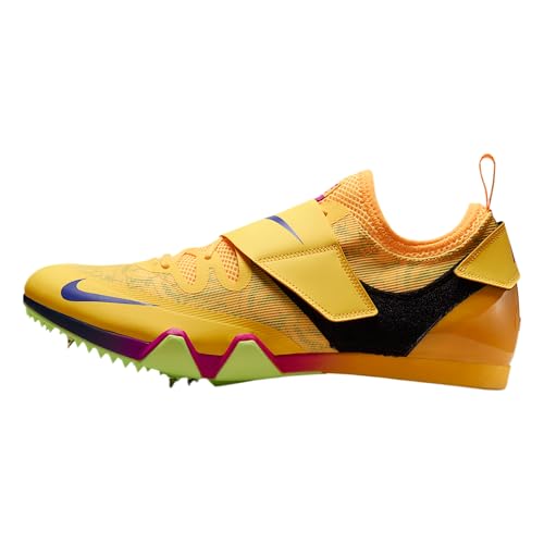 Nike Pole Vault Elite Track & Field Jumping Spikes (Citron Pulse/Volt Ice/Vivid Purple/Indigo Burst) Size 9.5