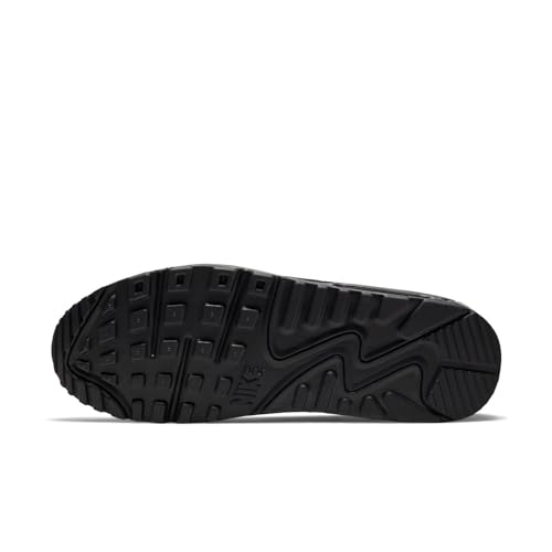 Nike Air Max 90, Men's Running Shoes, Black Black White, 43 EU