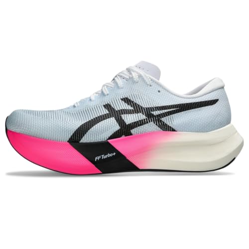 ASICS Unisex METASPEED Edge Running Shoes, 9M / 10.5W, Light Blue/Black