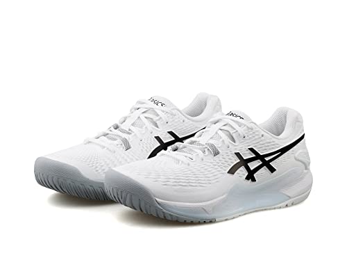 ASICS Men's Gel-Resolution XSneaker, White Black, 7.5 US