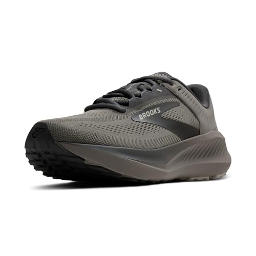 Brooks Men’s Anthem 8 Neutral Running Shoe - Rock Ridge/Grey/Coconut - 14 Medium