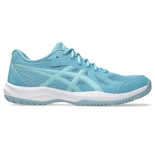 ASICS Men's Upcourt 6 Volleyball Shoes, 10, Stillwater/Ocean Decay