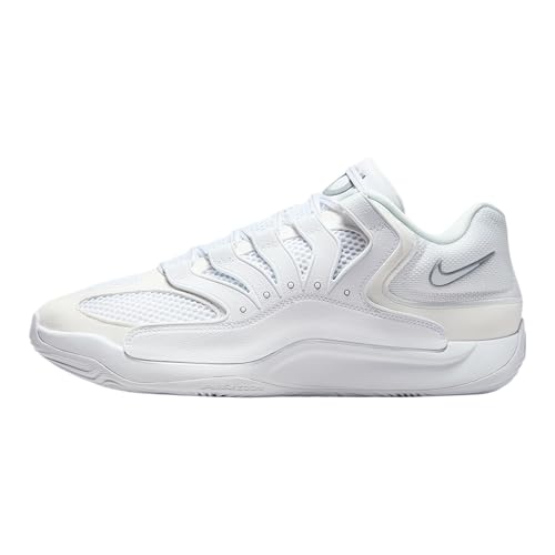 KD18 Basketball Shoes (White/White) Size 9.5