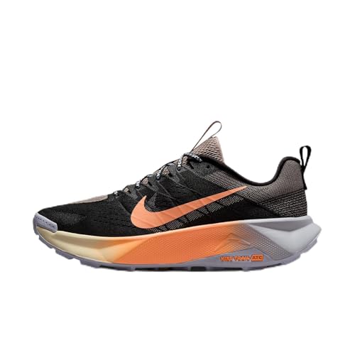 Nike Wildhorse 10 Men's Trail Running Shoes (Black/Malt/Ghost/Orange Pulse) Size 11.5