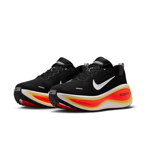 Nike Vomero Plus Men's Road Running Shoes (Black/Bright Crimson/Sail/White) Size 9.5