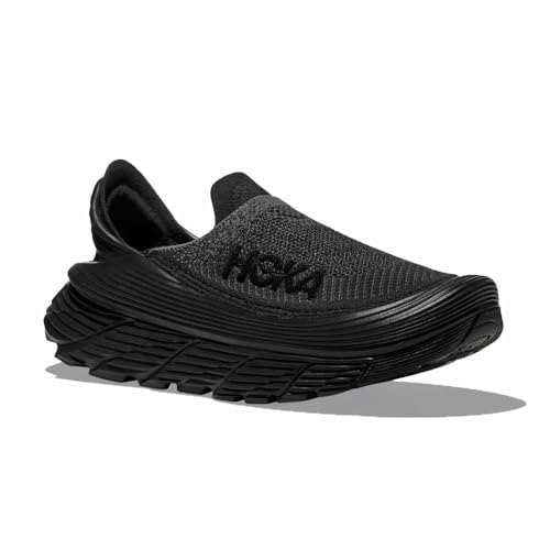 Hoka Unisex Restore TC Black/Black Men's 8, Women's 9 Medium