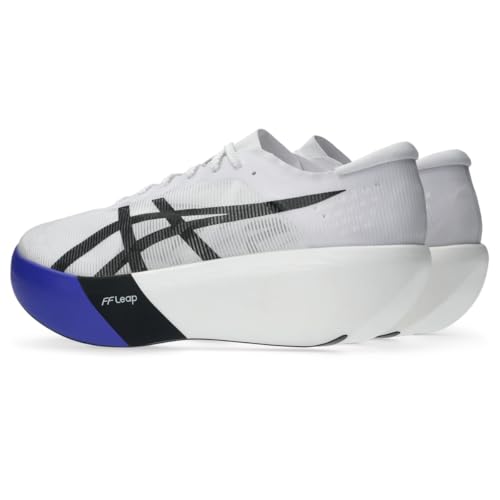 ASICS Unisex METASPEED RAY Running Shoes, 13M / 14.5W, White/Cobalt Burst