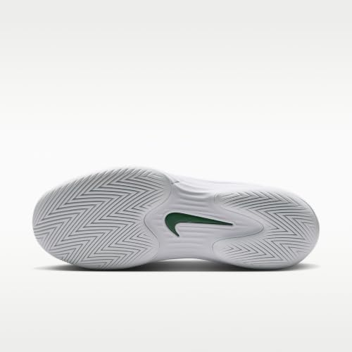 Nike Zoom Vapor 12 PRM Women's Hard Court Tennis Shoes (White/University Gold/University Red/Gorge Green) Size 10
