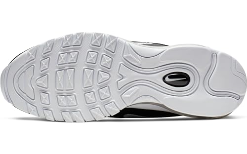 Nike Men's Air Max 97 Trail Running Shoes, Black/White, 8.5