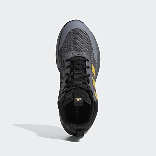 Adidas Adult Ownthegame Shoes Grey Five/Matte Gold/Core Black 14