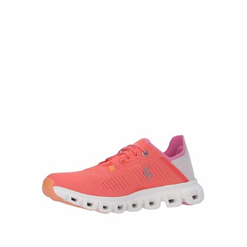 On Womens, Cloud 6 Coast Salmon/Pearl 7.5 Medium