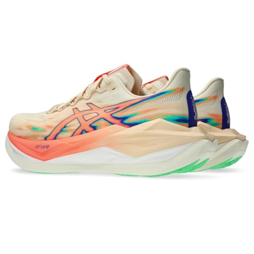 ASICS Unisex SUPERBLAST 3 Running Shoes, 11M / 12.5W, Seashell/Sun Coral