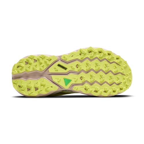 Brooks Women’s Cascadia 19 Mountain Trail Running Shoe - Coconut/Misty Blue/Ebony - 7 Medium