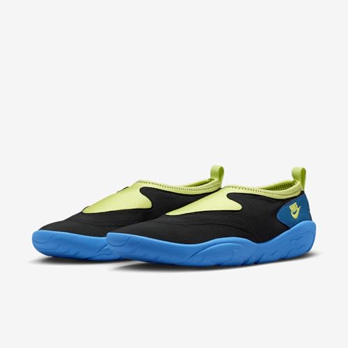 Nike Aqua Turf Men's Shoes (Blue Crystal/Black/Off Noir/Light Lemon Twist) Size 10