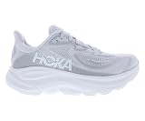 HOKA Clifton 10 Womens Shoes Size 8.5, Color: Cosmic Grey/Stardust