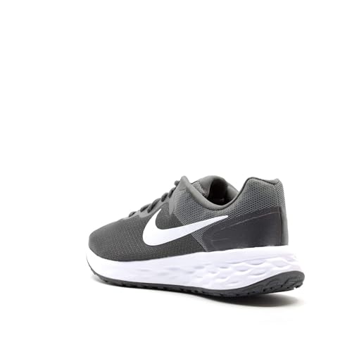 Nike Men's Revolution 5 Flyease Running Shoe, Iron Grey White Smoke Grey Black Lt Smoke Grey, 8.5