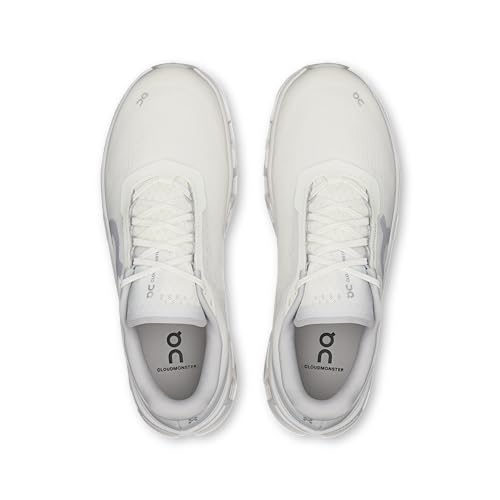 On Men's Cloudmonster 1 Sneakers, White/White, 10.5 Medium US