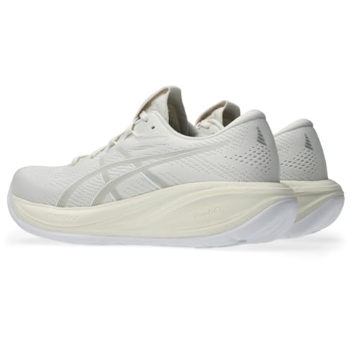 ASICS Women's Gel-Cumulus 28 Running Shoes, 8.5, Cream/Glacier Grey