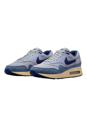 Nike Men's AIR MAX 1 '86 PRM - Size 8 US - Lt Smoke Grey/Diffused Blue