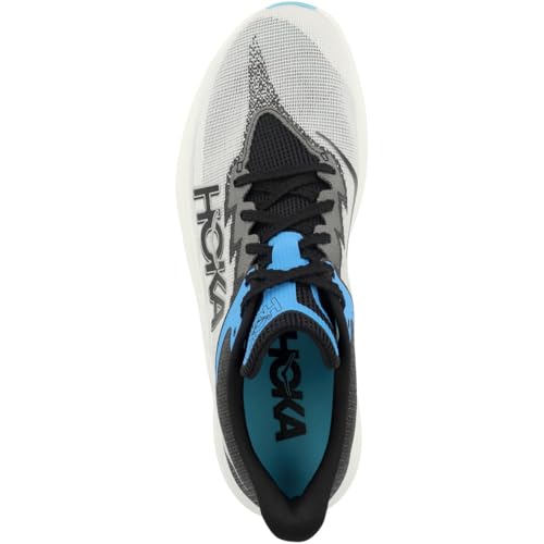 Hoka Unisex Rocket X 3 White/Black Men's 5, Womens 6 Medium