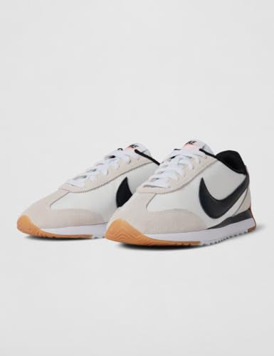 Nike Women's Pacific Shoes, White/Black-Platinum Tint-Safety Orange, 6.5