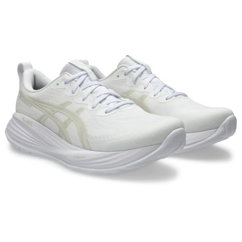 ASICS Men's Gel-Cumulus 27 Running Shoes, 12, White/Lake Grey
