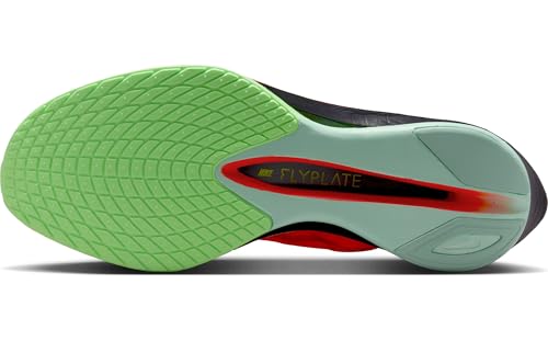 Men's Vaporfly 4 (600 - Bright Crimson/Lime Blast-Mint Foam)