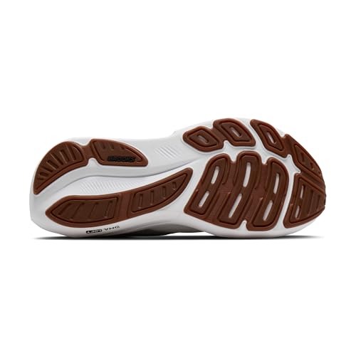 Brooks Men’s Revel 9 Neutral Running & Walking Shoe - White/Grey/Black - 10 Wide