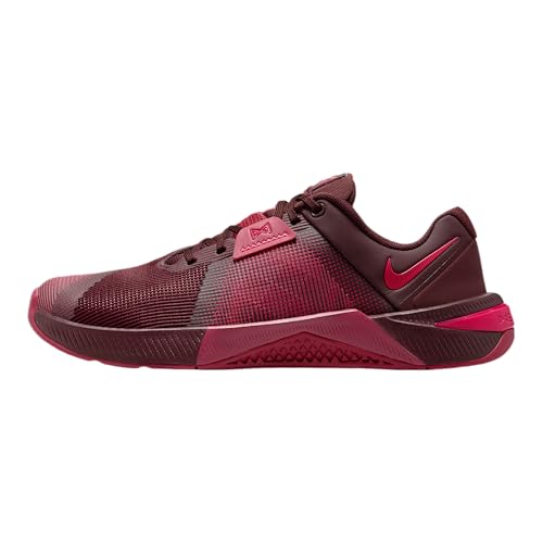 Nike Metcon 10 Women's Workout Shoes (Burgundy Crush/Sweet Beet/Rush Pink) Size 7
