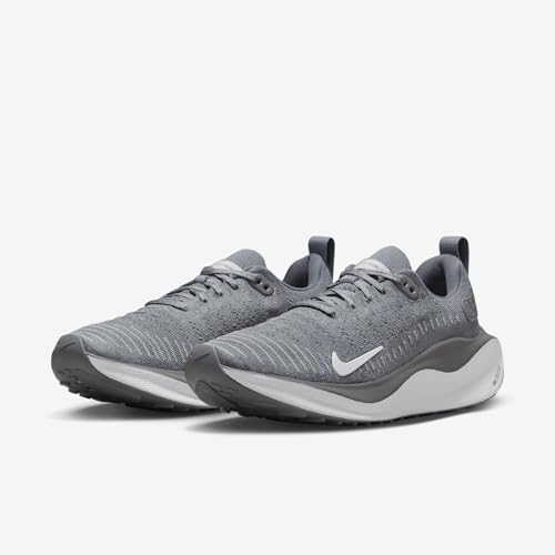 Nike InfinityRN 4 (Team) Women's Road Running Shoes (FJ1222-008, Cool Grey/Gunsmoke/White) Size 12
