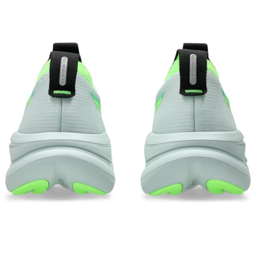 ASICS Men's Gel-Nimbus 28 Running Shoes, 13, Cold Moss/Illuminate Green