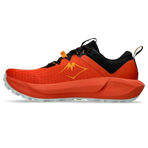 ASICS Men's Gel-Trabuco 13 Running Shoes, 10, NOVA Orange/Pure Aqua