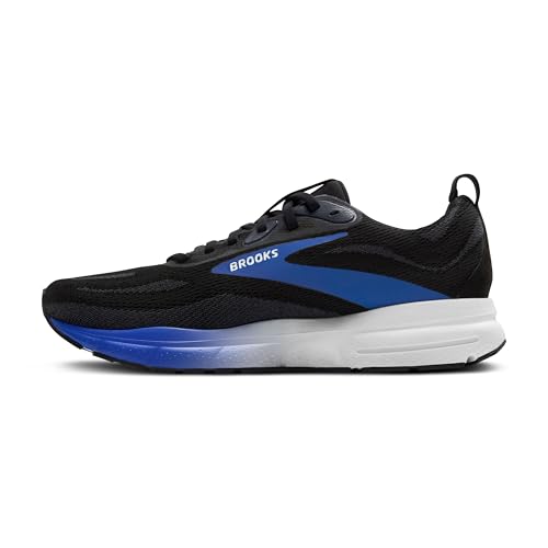 Brooks Men’s Trace 4 Neutral Running Shoe - Black/Cobalt/White - 10 Medium