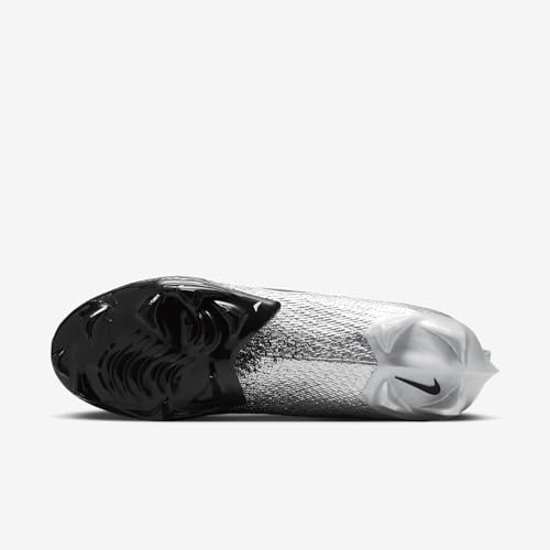 Nike Vapor Edge Speed 360 2 Football Cleats (Metallic Silver/Black-White, US Footwear Size System, Adult, Men, Numeric, Medium, 13)