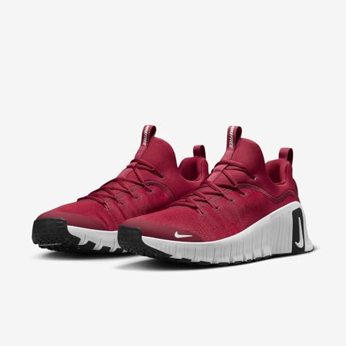Nike Free Metcon 6 (Team Bank) Men's Workout Shoes (HM3754-602, Team Crimson/Black/White) Size 12